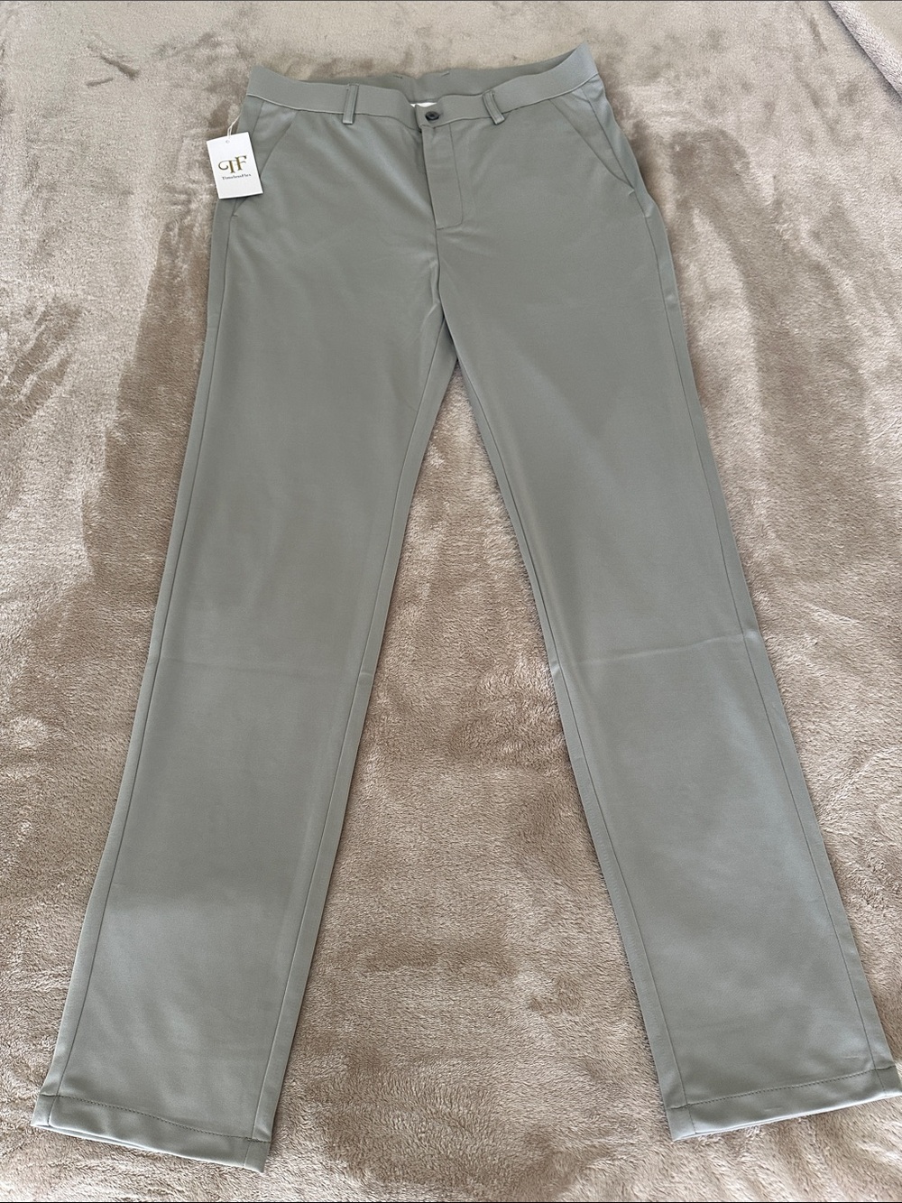 TimelessFlex Men's Stretch Chino Straight Pants